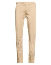 0/zero Construction Man Pants Camel Size 30 Cotton, Elastane In Beige