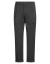 0/zero Construction Man Pants Charcoal Size 35 Polyester, Viscose, Elastane In Gray