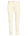 0/zero Construction Man Pants Cream Size 33 Cotton, Elastane In White