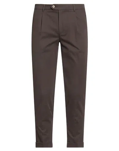 0/zero Construction Man Pants Dark Brown Size 32 Cotton, Elastane