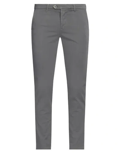 0/zero Construction Man Pants Grey Size 32 Cotton, Elastane