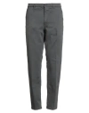 0/zero Construction Man Pants Grey Size 42 Cotton, Elastane In Gray