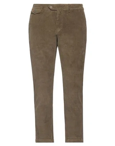 0/ZERO CONSTRUCTION 0/ZERO CONSTRUCTION MAN PANTS KHAKI SIZE 33 COTTON, ELASTANE