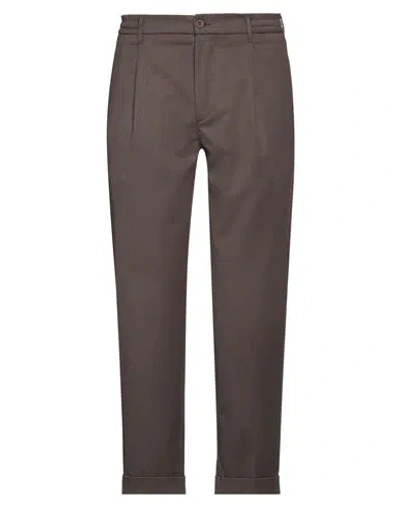 0/zero Construction Man Pants Khaki Size 34 Polyester, Viscose, Elastane In Beige