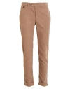 0/zero Construction Man Pants Light Brown Size 30 Polyester, Elastane In Brown