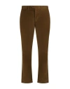 0/zero Construction Man Pants Light Brown Size 38 Cotton, Elastane In Multi