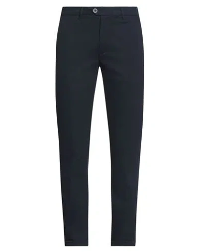 0/zero Construction Man Pants Midnight Blue Size 34 Cotton, Linen, Elastane