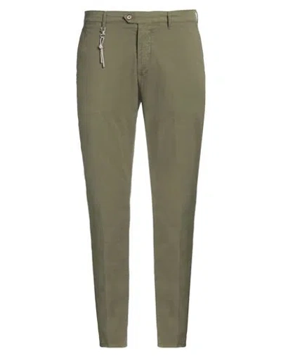0/zero Construction Man Pants Military Green Size 30 Cotton, Elastane