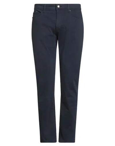 0/zero Construction Man Pants Navy Size 31 Cotton, Elastane In Blue