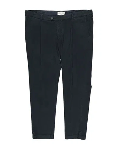 0/zero Construction Man Pants Navy Size 38 Linen, Cotton, Elastane
