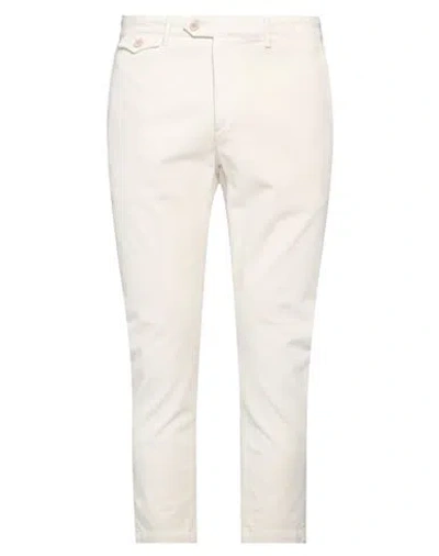 0/zero Construction Man Pants Off White Size 33 Cotton, Elastane