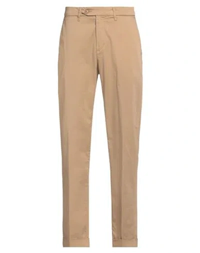 0/ZERO CONSTRUCTION 0/ZERO CONSTRUCTION MAN PANTS SAND SIZE 30 COTTON, ELASTANE