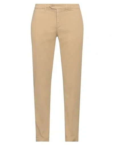 0/zero Construction Man Pants Sand Size 33 Cotton, Elastane In Beige