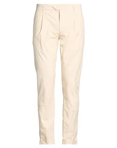 0/zero Construction Man Pants Sand Size 35 Cotton, Nylon, Elastane In Neutral