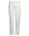 0/zero Construction Man Pants White Size 30 Cotton, Elastane