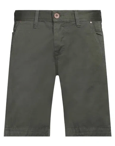 0/zero Construction Man Shorts & Bermuda Shorts Military Green Size 30 Cotton