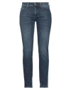 0/zero Construction Woman Jeans Blue Size 30 Cotton, Elastane In Blue