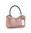 1 Hide Bags Medium Bag In Nude Buffalo