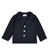 1+ In The Family Baby Albano Cardigan In Blue-notte