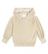 1+ In The Family Baby Albina Cotton-blend Hoodie In Beige