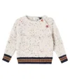 1+ In The Family Baby Ander Sweater In White