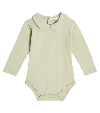 1+ In The Family Baby Anette Onesie In Jade