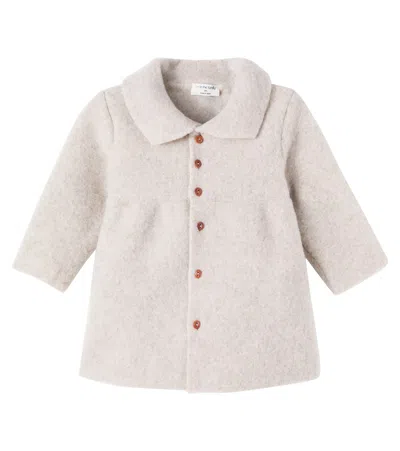 1+ In The Family Baby Anne Coat In Neutral