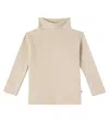1+ In The Family Baby Aritz Ribbed-knit T-shirt In Neutral