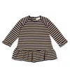 1+ In The Family Baby Bertha Striped Dress In Multicoloured