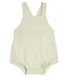 1+ In The Family Baby Dean Cotton Playsuit In Jade