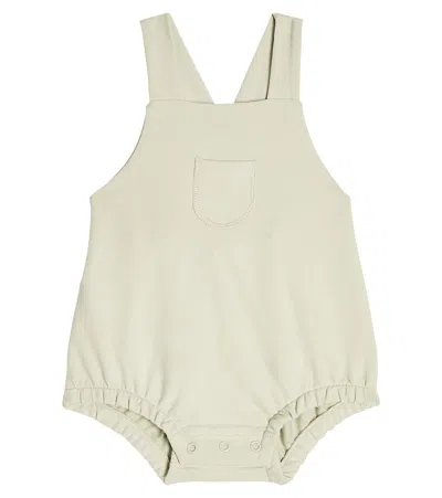 1+ In The Family Baby Dean Cotton Playsuit In Jade