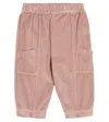 1+ In The Family Baby Femke Corduroy Pants In Pink