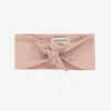 1+ IN THE FAMILY 1 + IN THE FAMILY BABY GIRLS PINK COTTON BOW HEADBAND