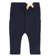 1+ In The Family Baby Greg Cotton-blend Sweatpants In Blue