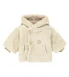 1+ In The Family Baby Guido Faux Shearling Jacket In White