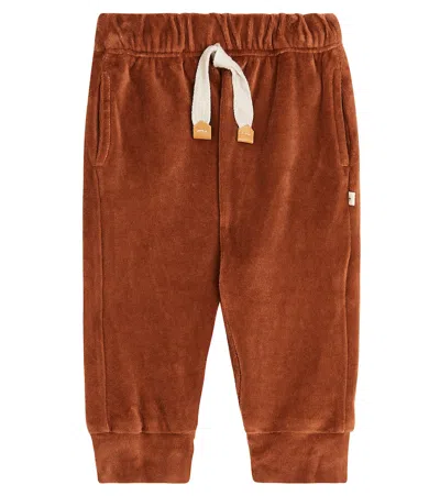 1+ In The Family Baby Jon Cotton-blend Sweatpants In Orange