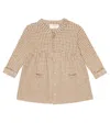 1+ In The Family Baby Mariona Cotton-blend Dress In Caramel