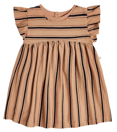 1+ In The Family Baby Martha Striped Dress In Rose