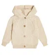 1+ In The Family Baby Mauro Cardigan In Natural