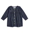1+ In The Family Baby Melita Denim Dress In Denim