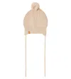 1+ In The Family Baby Merel Ribbed-knit Beanie In Pink