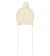 1+ In The Family Baby Merel Ribbed-knit Beanie In White
