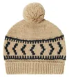 1+ In The Family Baby Nadja Intarsia Beanie In Brown