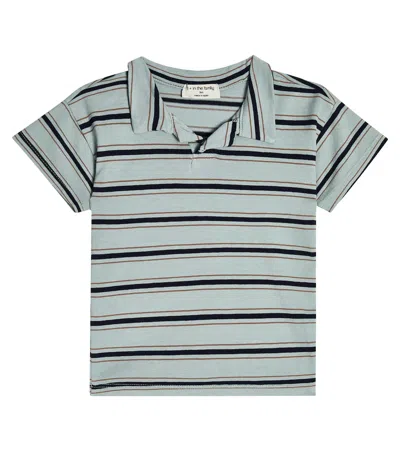 1+ In The Family Baby Will Cotton Shirt In Nantucket