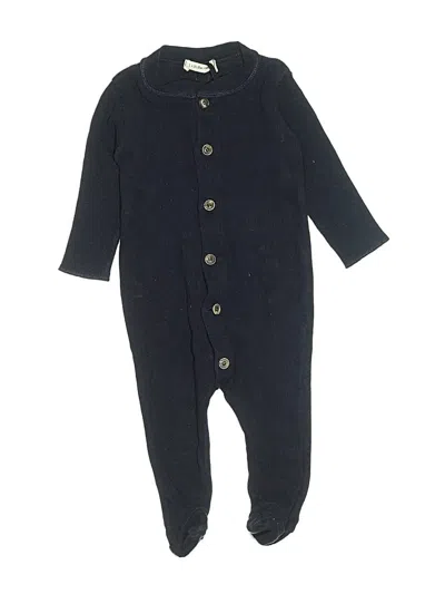 Pre-owned 1+ In The Family Babies' Long Sleeve Onesie In Black