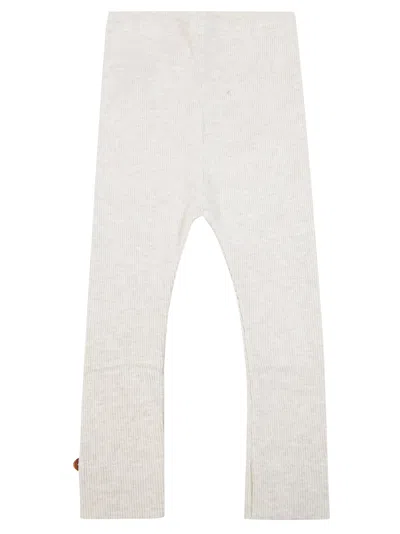 1+ In The Family 1+in The Family Mini Leggings For Kids In Bianco
