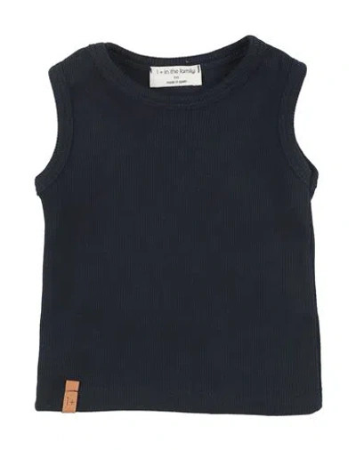 1+ In The Family Babies' 1 + In The Family Newborn Boy T-shirt Midnight Blue Size 1 Cotton, Elastane