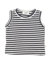 1+ In The Family 1 + In The Family Newborn Boy T-shirt Midnight Blue Size 3 Cotton, Elastane In Black