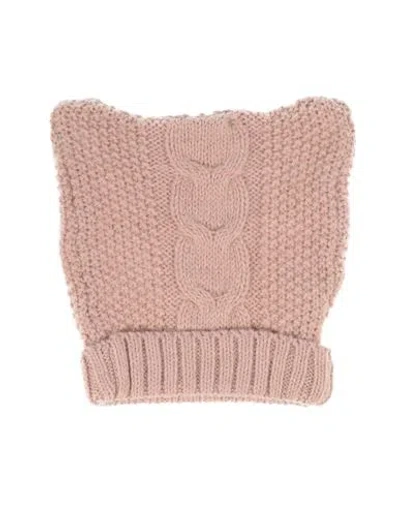 1+ In The Family Babies' 1 + In The Family Newborn Girl Hat Blush Size 3 Acrylic, Wool, Alpaca Wool