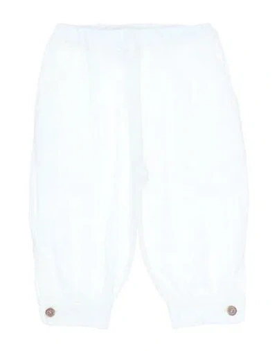 1+ In The Family Babies' 1 + In The Family Newborn Girl Pants Blue Size 3 Cotton